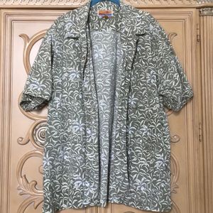 Gold Coast palm tree button up shirt xx large